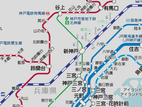Hokushin Kyūkō Railway was municipalized and started operating as the Kobe City Subway Hokushin Line