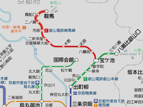 Eizan Railway Kurama Line between Ichihara and Kurama disrupted until restoration