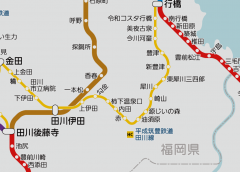 Operation resumed on Heisei Chikuho Railway Tagawa Line between Saigawa and Yusubaru