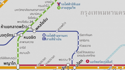 BTS Sukhumvit Line extended from Kasetsart University Station to Wat Phra Sri Mahathat Station