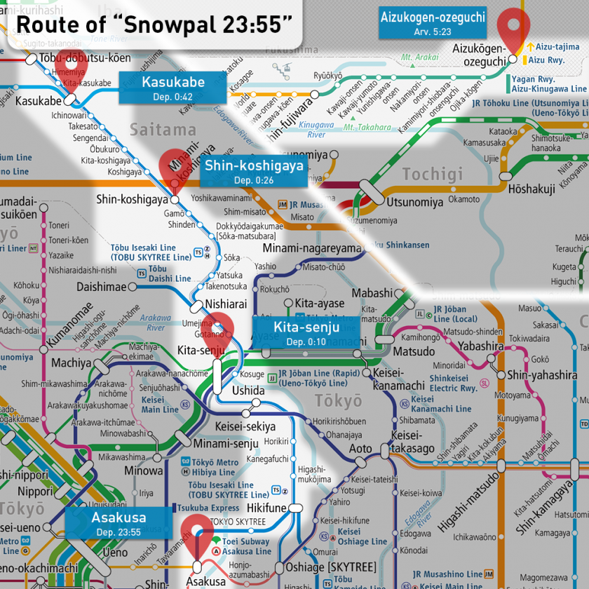 Route of "Snowpal 23:55"