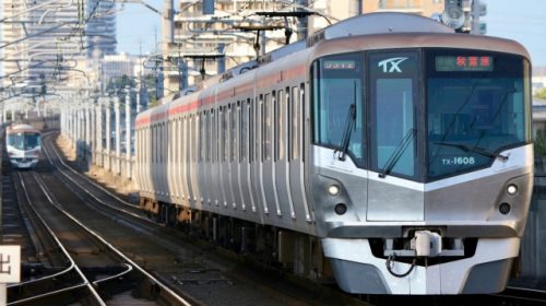 Tsukuba Express TX-1000 series train