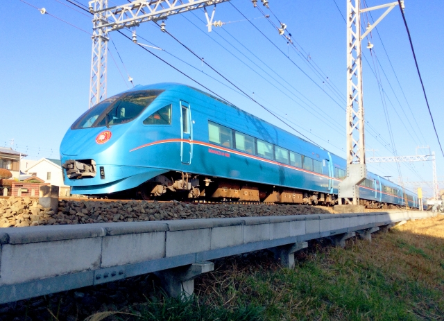 Odakyu Romancecar MSE type 60000 used for "Metro New Year"