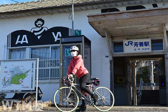 Depart for cycling as soon as you get out of the station using the Kinokuni Line "Cycle Train" (Image by: JR West)