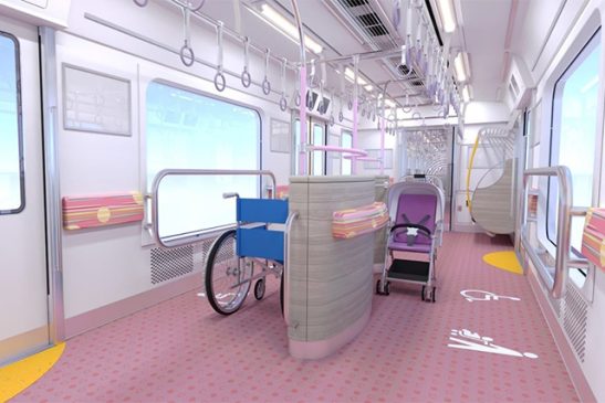 Which nickname is best? Free space without seats – Keio’s new 2000 series trains make them comfortable with stollers