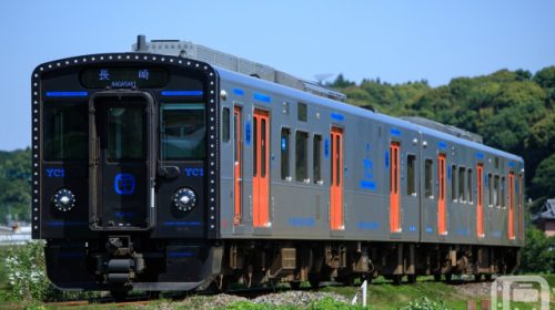 JR Kyushu YC1 series hybrid diesel railcars will expand their operating area on the Nagasaki Main Line from July 2025 (ninochan555/PhotoAC)