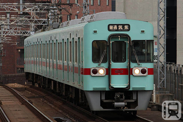 Nishitetsu 6000 series EMU operating on the Tenjin-Omuta Line and other lines (なお0808/PhotoAC)