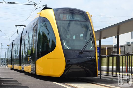 Utsunomiya Light Rail HU300 series EMU (Katsumi Yokoyama)